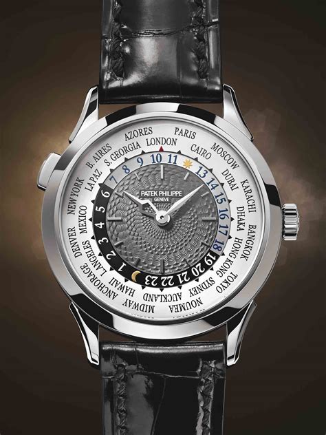 patek philippe world time watch.